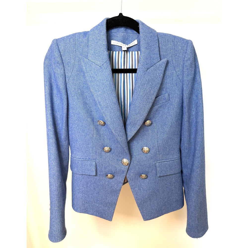 Veronica Beard Cooke Double-Breasted Dickey Jacket | Size 2 - Picture 6 of 12